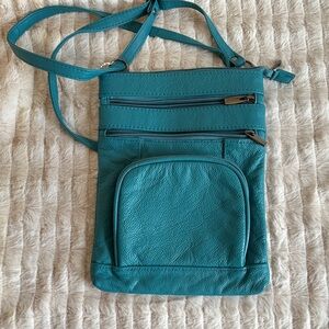 Teal Crossbody Bag